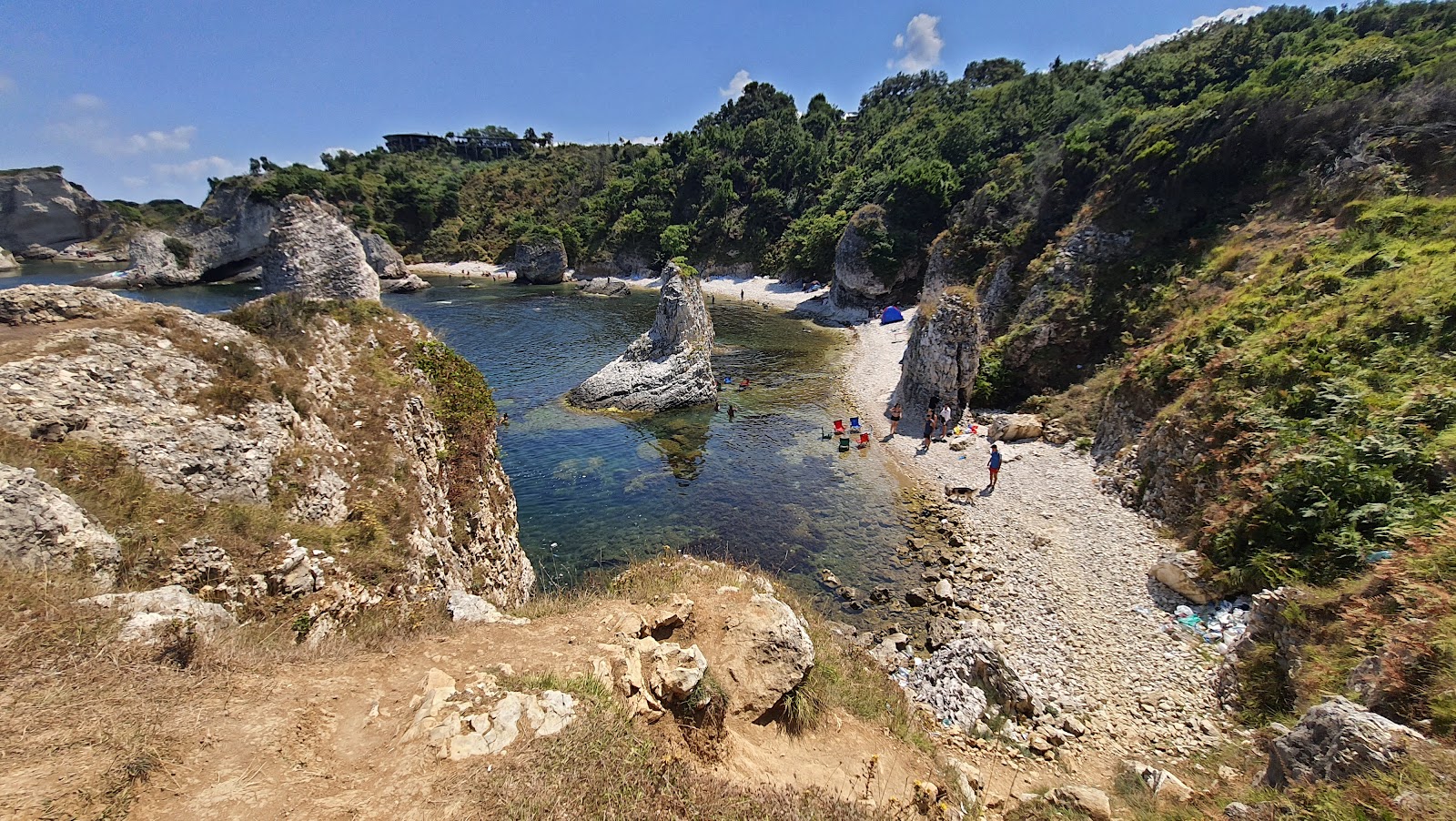 Zdjęcie Agva Kilim Cliffs z powierzchnią teren skalisty
