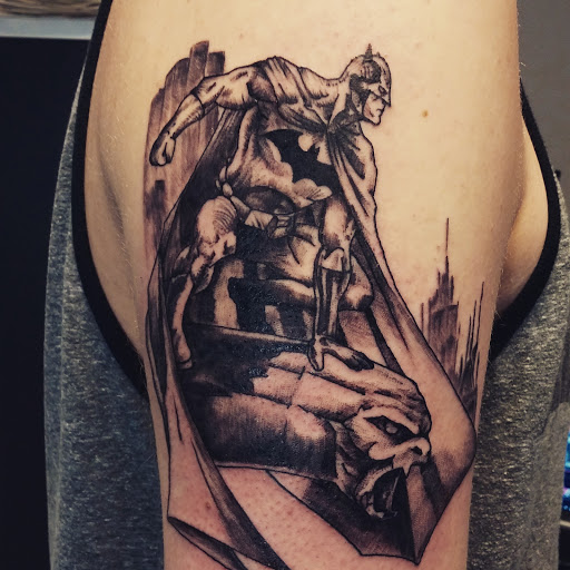 Explore footprints in the sand tattoo ideas, creative tattoo ideas in Omaha, available at Skin Deep Tattoo and Body Piercing