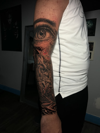 Explore family members tattoo ideas, creative tattoo ideas in Tampa, available at Emphasis Tattoo