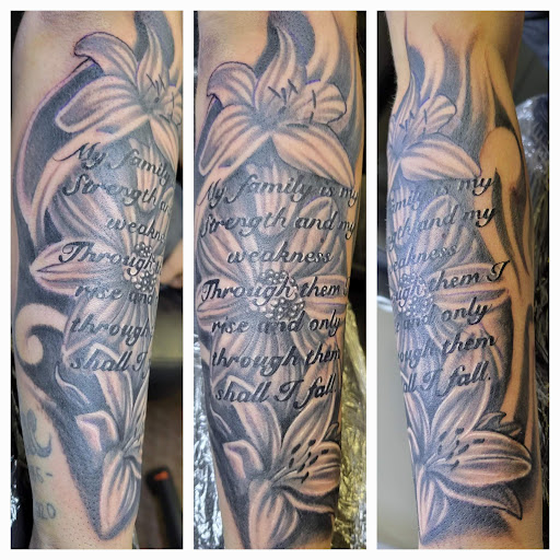 Explore shoulder tattoo ideas for women, creative tattoo ideas in Angola, available at Hoodlum Ink