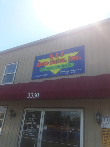 A & E Auto Sales, 3330 Camp Jackson Rd, East St Louis, IL 62206, USA, 