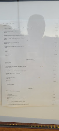 Menu du Il Portico à Stintino