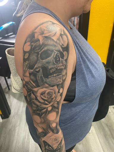 Explore love heart tattoo ideas, creative tattoo ideas in Avon Park, available at Lions Den Ink Studio at The Collective