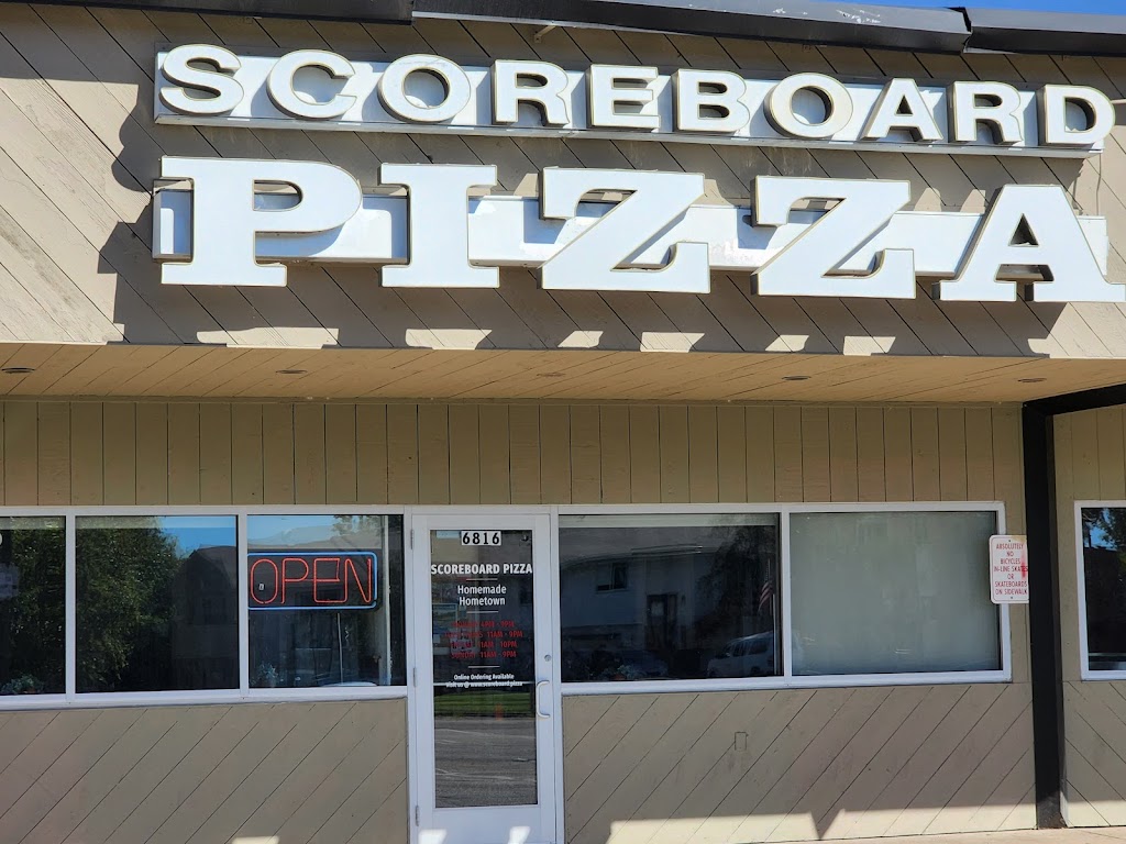 Scoreboard Pizza 55430