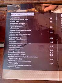 Pasquale La Trattoria à Sankt Peter-Ording menu
