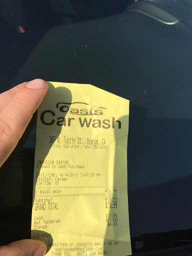 Car Wash «Oasis Car Wash», reviews and photos, 387 N Tustin St, Orange, CA 92867, USA