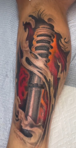 Explore lsu tattoo ideas, creative tattoo ideas in Orange Park, available at Big City Tattoo and Piercing