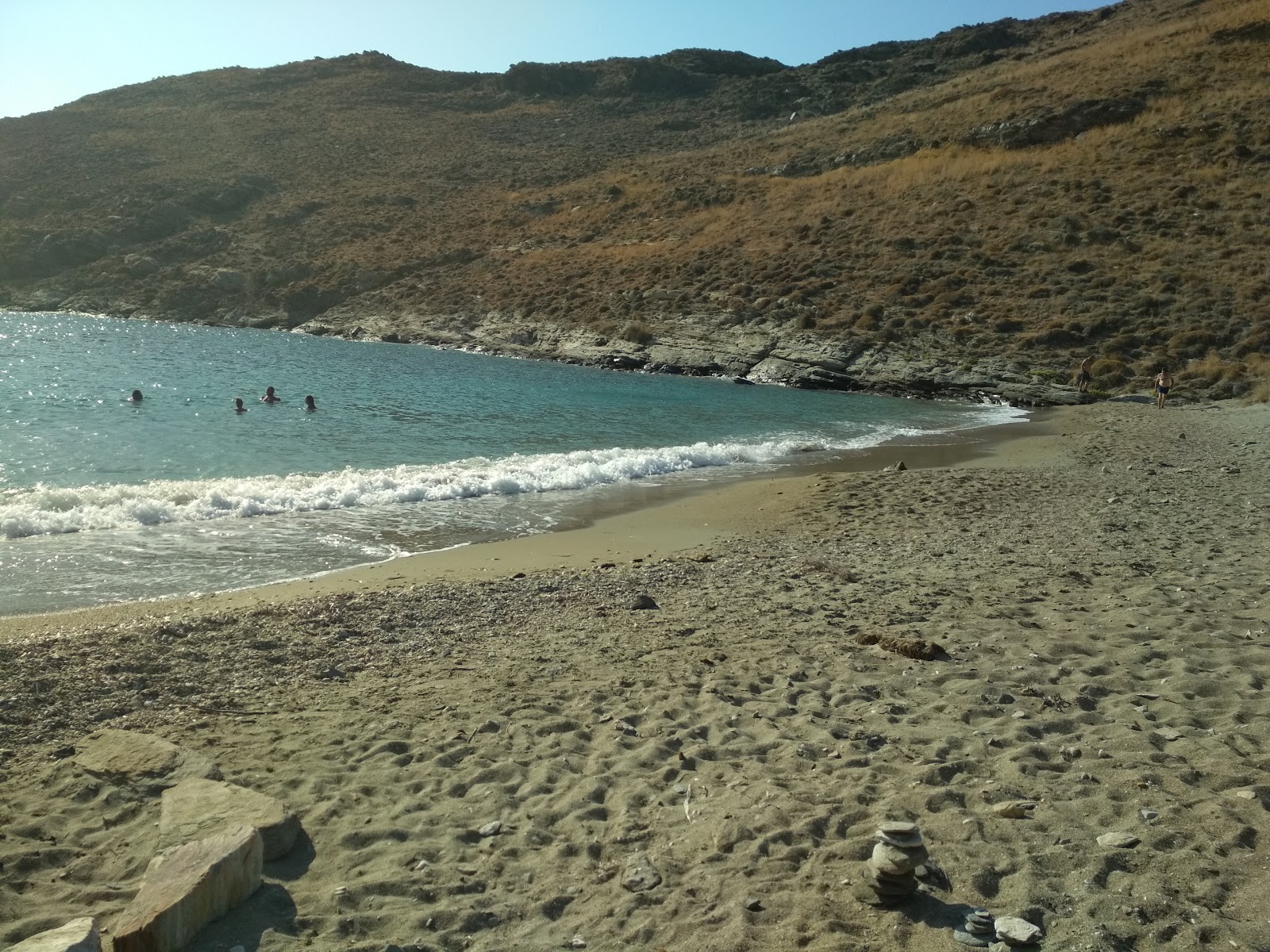 Photo of Skala beach with turquoise pure water surface