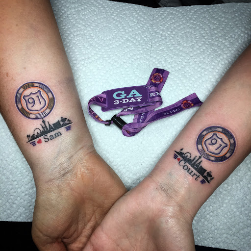 Explore horror sleeve tattoo ideas, creative tattoo ideas in Bakersfield, available at Society 9 Tattoo and Body Art Studio