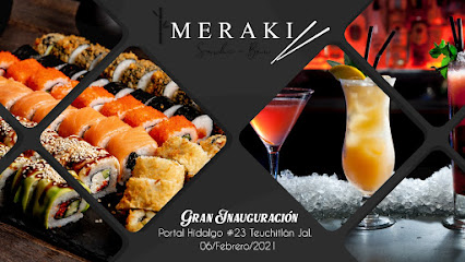 MERAKI Sushi-Bar - C. Morelos Sur 21, Centro, 46760 Teuchitlán, Jal., Mexico