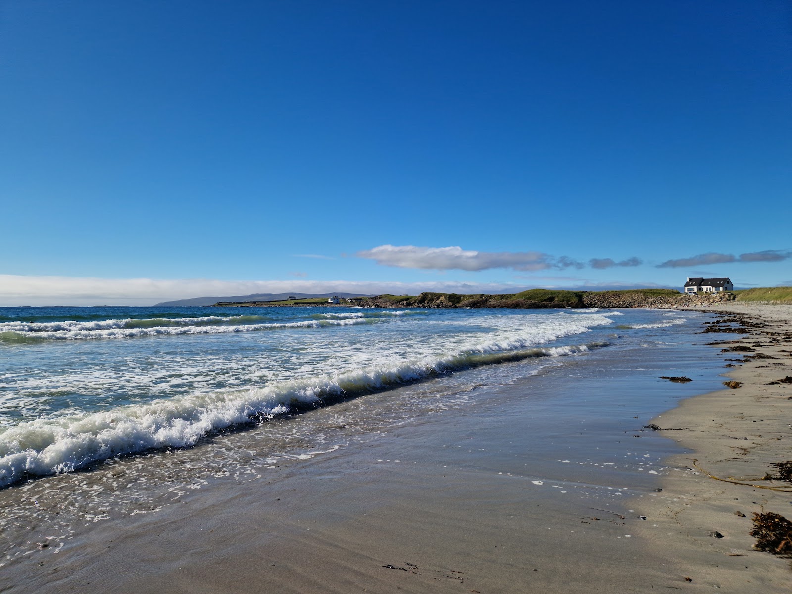 Photo de Maghery Beach avec rivage droit, long