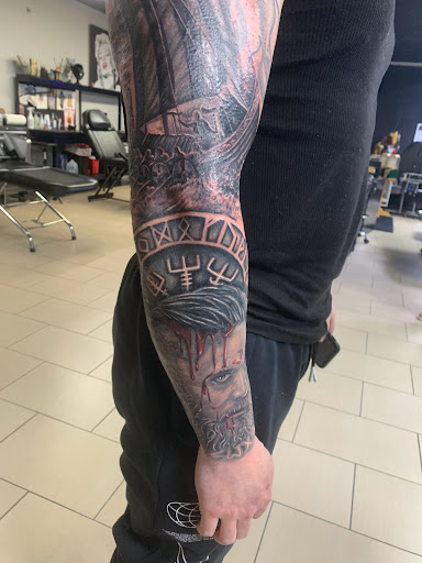 Explore farm tattoo ideas, creative tattoo ideas in Sarasota, available at SEVEN SINS Tattoo Studio