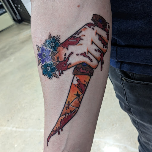 Explore foot tattoo ideas for female, creative tattoo ideas in Arlington, available at Lady Octopus Tattoos