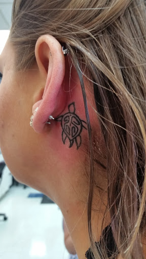 Explore native american sleeve tattoo ideas, creative tattoo ideas in Libertyville, available at Art With Atattooed
