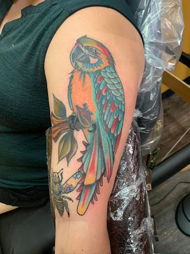 Explore easy hand tattoo ideas, creative tattoo ideas in Rockwood, available at Lake state tattoo co