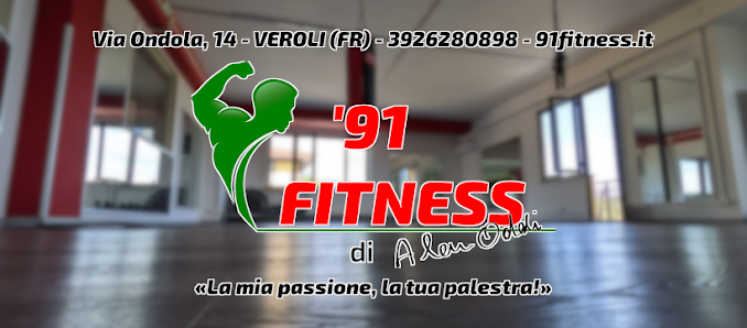 '91 Fitness Via Ondola, 14, 03029 Veroli FR, Italia