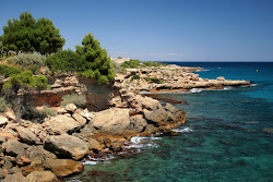 Photo de Cala del vidre avec un niveau de propreté de très propre