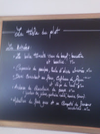 La Table du Plot à Le Puy-en-Velay menu