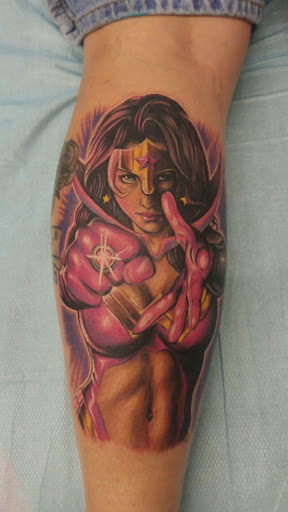 Explore tattoo family sleeve ideas, creative tattoo ideas in Youngstown, available at Bitter Hearts Tattoo