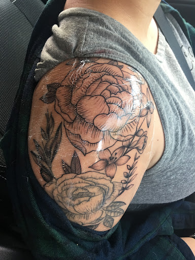 Explore sally tattoo ideas, creative tattoo ideas in Providence, available at My Cultura Ink