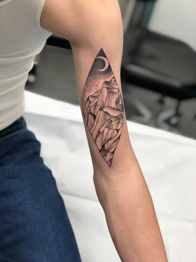 Explore gorilla tattoo ideas, creative tattoo ideas in Lockport, available at Archer Ink Tattoo