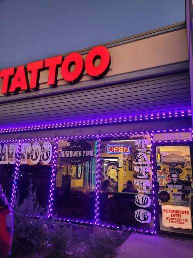 Explore small forget me not tattoo ideas, creative tattoo ideas in Mckinney, available at Borrowed Time Fine Art Gallery Tattoo Shop