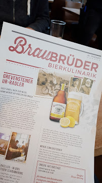 Braubrüder Arnsberg à Arnsberg menu