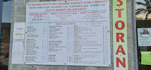 Ristorante pizzeria La Rotonda à Pietra Ligure carte