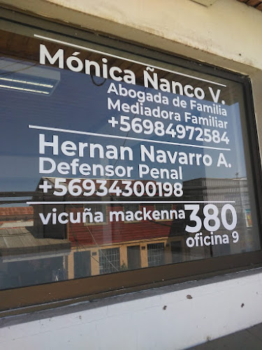 Opiniones de Abogada y Mediación Familiar Monica Ñanco en Nueva Imperial - Abogado