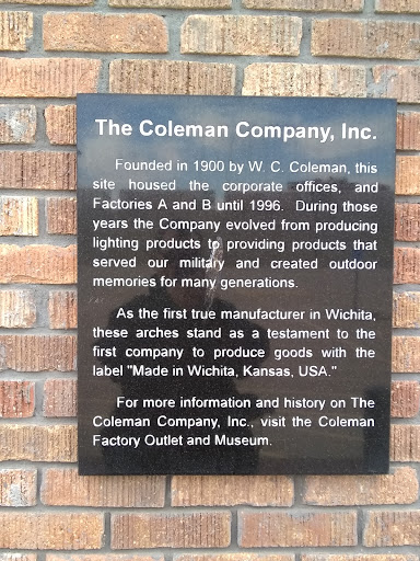 Outdoor Sports Store «Coleman® Outlet #319», reviews and photos, 235 N Saint Francis St, Wichita, KS 67202, USA