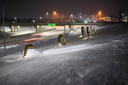 Outcroppings by Jyhling Lee (City of Winnipeg Public Art Collection)