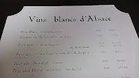 Restaurant français Auberge de la Forêt à Saint-Quirin (le menu)
