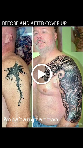 Explore 222 tattoo ideas, creative tattoo ideas in Garden Grove, available at Anna Hang Tattoo