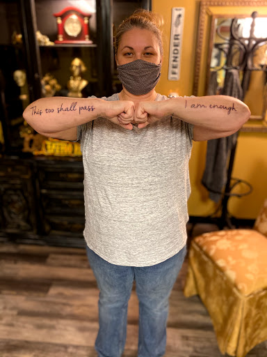 Explore chest tattoo cover up ideas, creative tattoo ideas in Warner Robins, available at Untold Pain Tattoo Studio