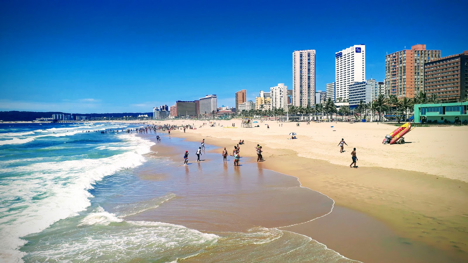 Foto af Durban Beach med lav niveau af renlighed