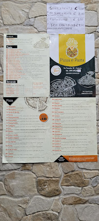 Pizza&pasta à Catania menu