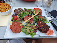 Steak tartare du Restaurant français LE PLAISANCE RESTAURANT à Saint-Laurent-du-Var - n°5