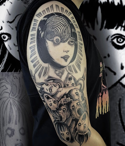 Explore women sleeve tattoo ideas, creative tattoo ideas in Fort Myers, available at Loyal 2 The Coil Tattoos & Piercings (Edison Mall Location Entrance F)