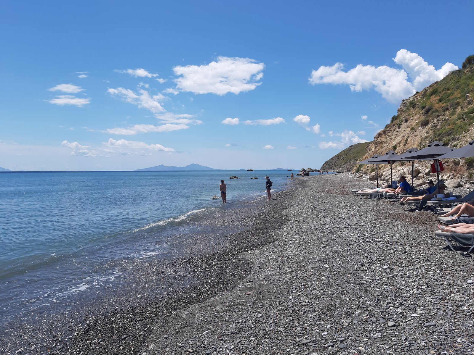 Foto di Agios Fokas Kos con una costa spaziosa