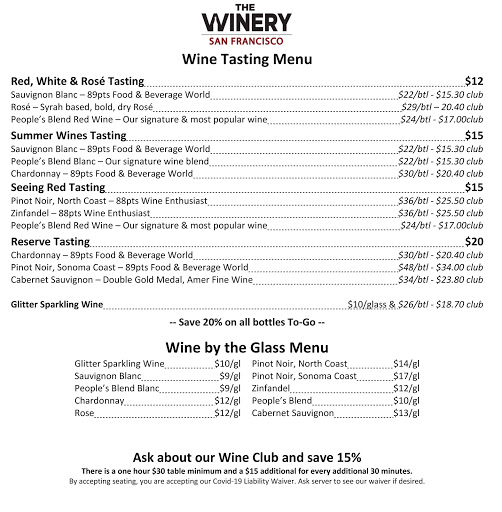 Winery «The Winery SF», reviews and photos, 30 Avenue G, San Francisco, CA 94130, USA