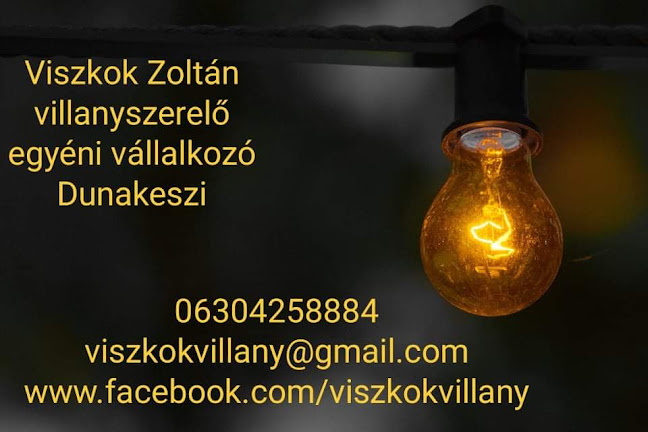 Viszkok Zoltán villanyszerelő
