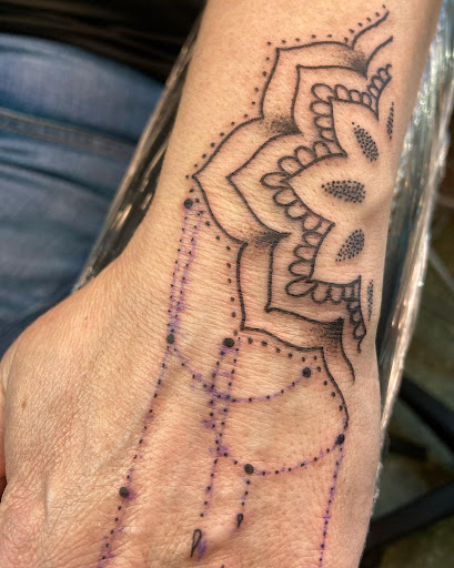 Explore druid tattoo ideas, creative tattoo ideas in Belgrade, available at The Loyal Sparrow Tattoo and Piercing