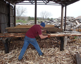 Matelski Lumber Company in Boyne Falls, Michigan