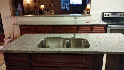 granite cabinets floors place