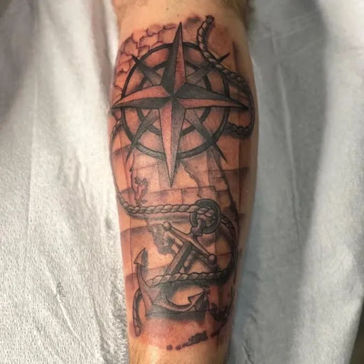 Explore nightmare on elm street tattoo ideas, creative tattoo ideas in Virginia Beach, available at Blue Horseshoe Tattoo & Piercing