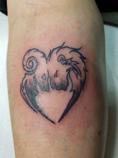 Explore twin tattoos ideas, creative tattoo ideas in Rapid City, available at Phuzion Storm Tattoo Shop