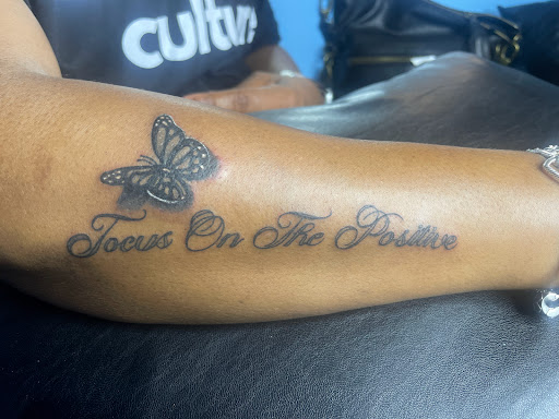 Explore elk tattoo ideas, creative tattoo ideas in Mount Holly, available at Permanent Vacation Tattoos