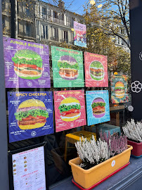 Restaurant végétalien Flower Burger à Marseille - menu / carte