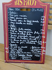LA BERGERIE à Maubec menu