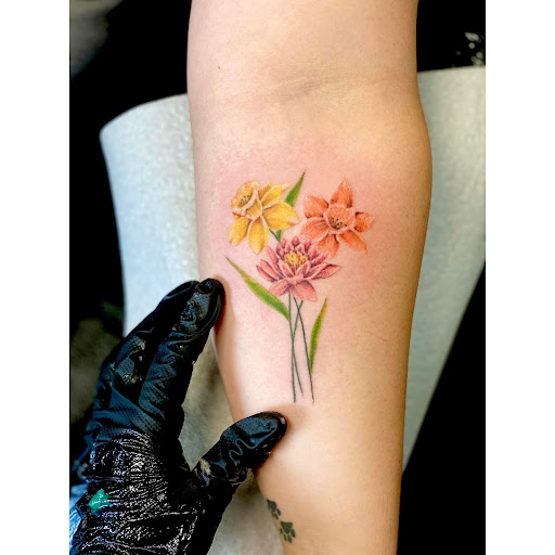 Explore motorbike tattoo ideas, creative tattoo ideas in Oskaloosa, available at Soul Ink Tattoo Studio